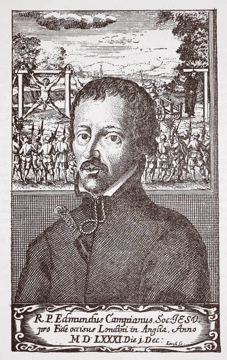 Edmund Campion autorstwa English School