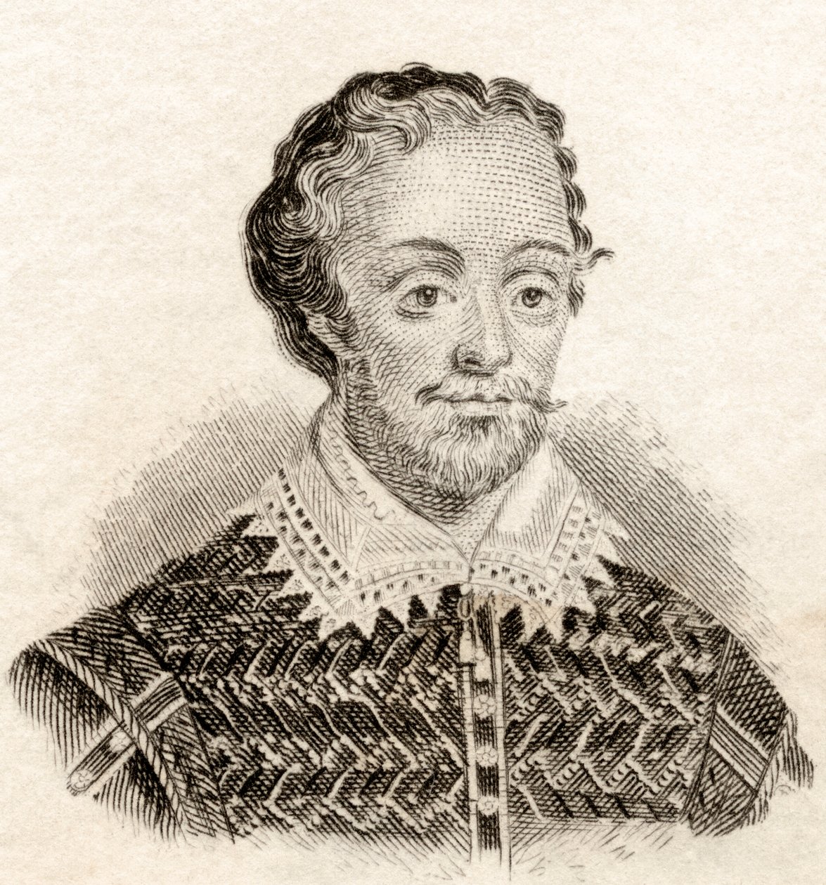 Edmund Spenser, ze „Słownika historycznego Krabba”, opublikowanego w 1825 r. autorstwa English School