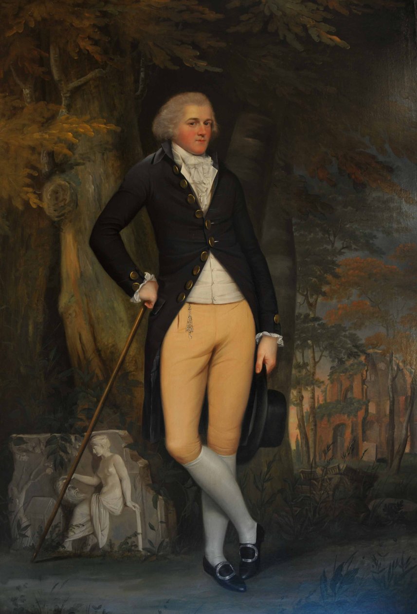Edward Austen Knight (1768-1852) w czasie swojej Grand Tour autorstwa English School