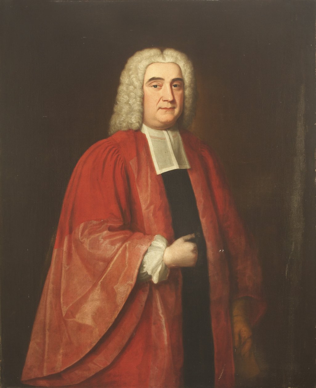 Edward Butler, prezes Magdalen College autorstwa English School
