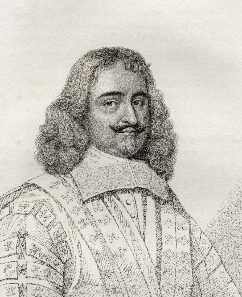 Edward Hyde, ilustracja z „Katalogu autorów królewskich i szlacheckich, tom III”, wydanego w 1806 r. autorstwa English School