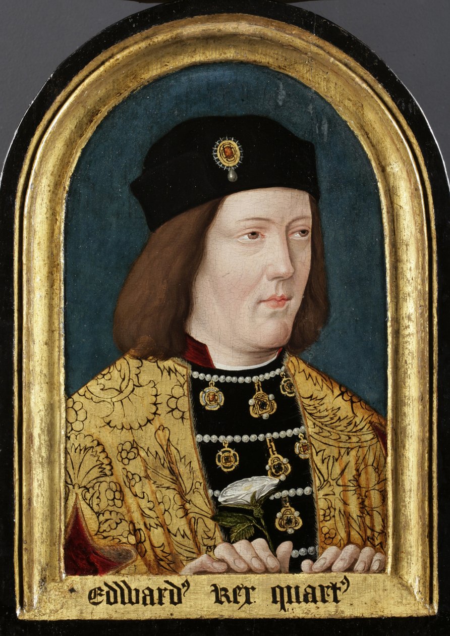 Edward IV, ok. 1510-1540 (olej na desce) (patrz także 235435) autorstwa English School