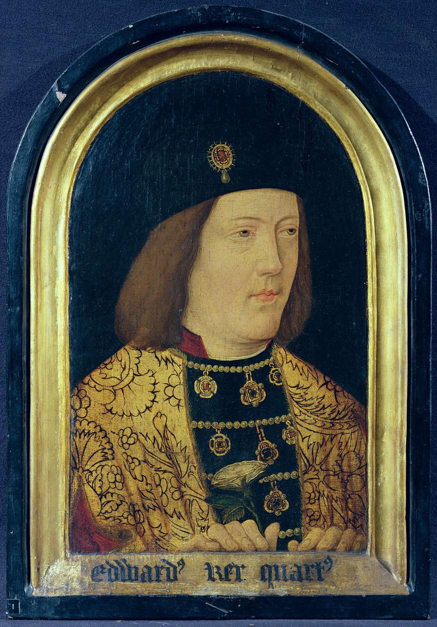 Edward IV, c.1510-1540 (olej na desce) (patrz także 711008) autorstwa English School