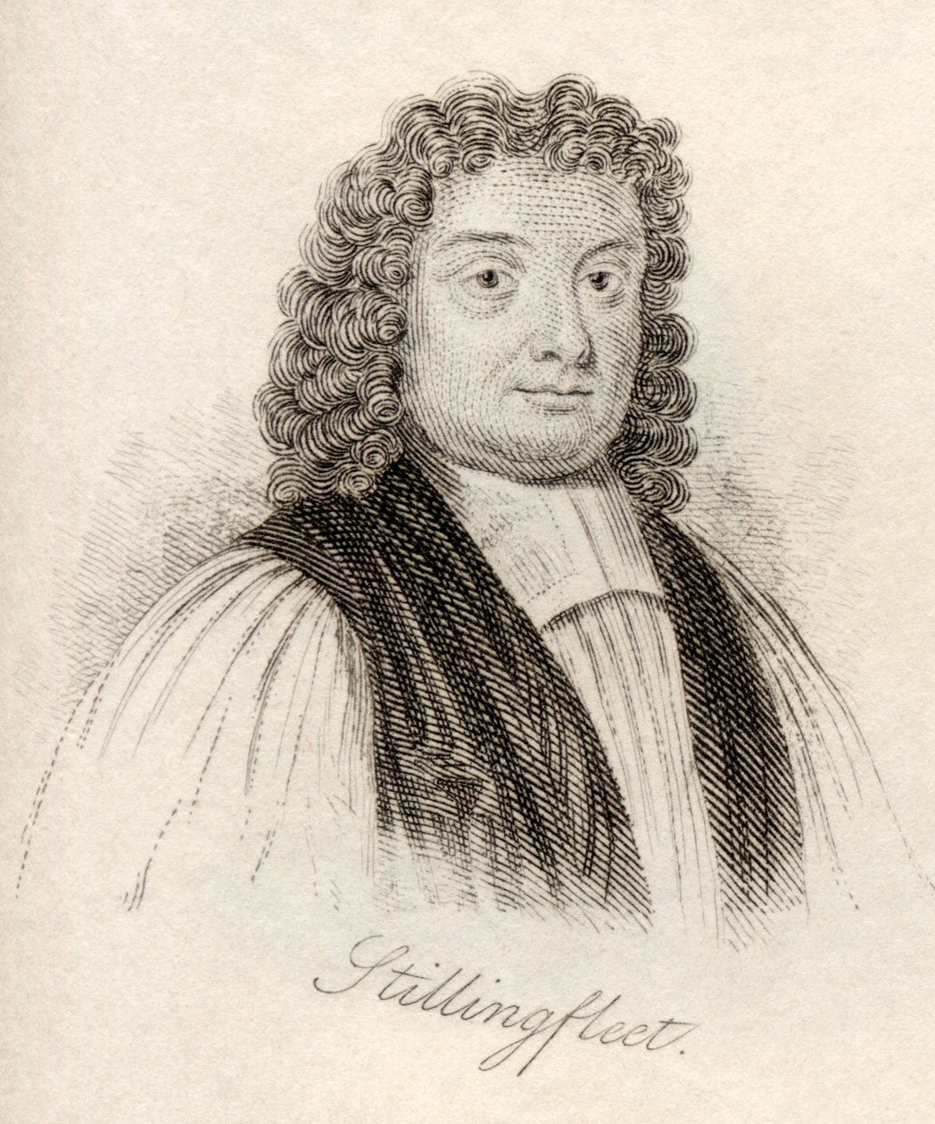 Edward Stillingfleet, ze „Słownika historycznego Krabba”, opublikowanego w 1825 r. autorstwa English School