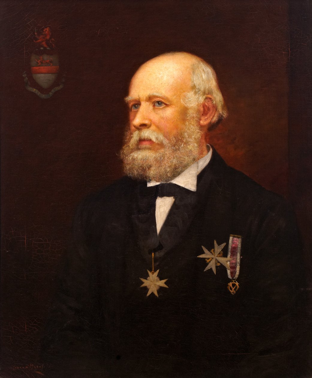 Edward Walford, ok.1880 autorstwa English School