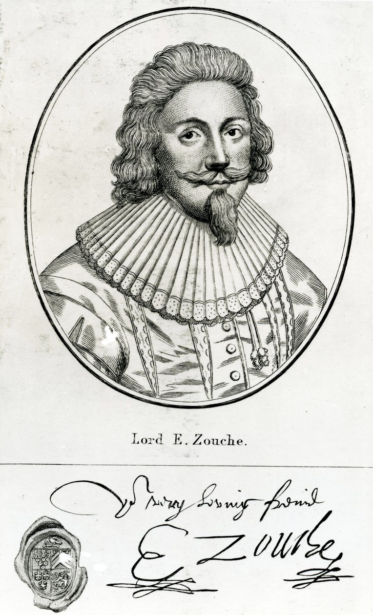 Edwarda la Zouche (1556-1625) autorstwa English School