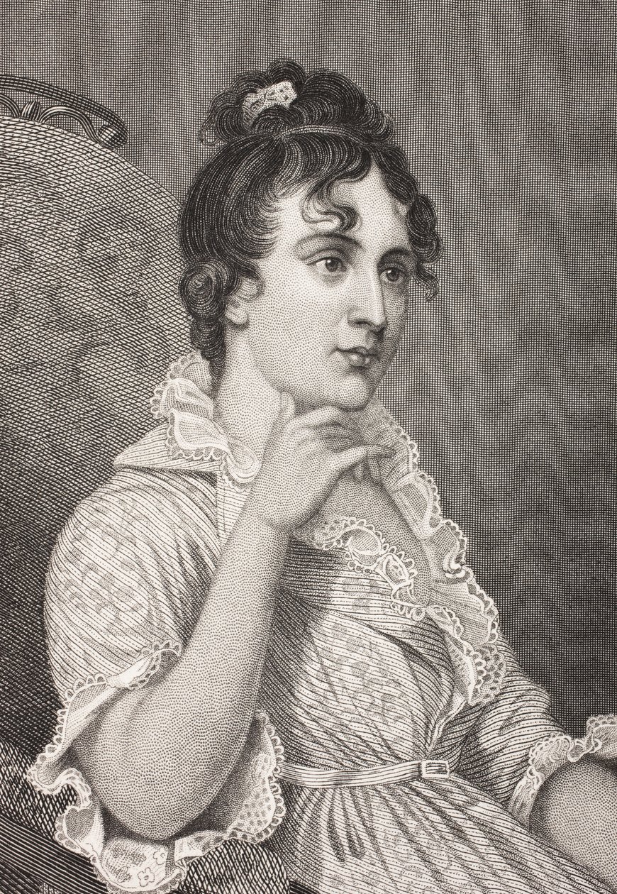 Eleanor Parke Custis Lewis, z „Galerii Portretów Historycznych”, wydana ok. 1880 r. autorstwa English School