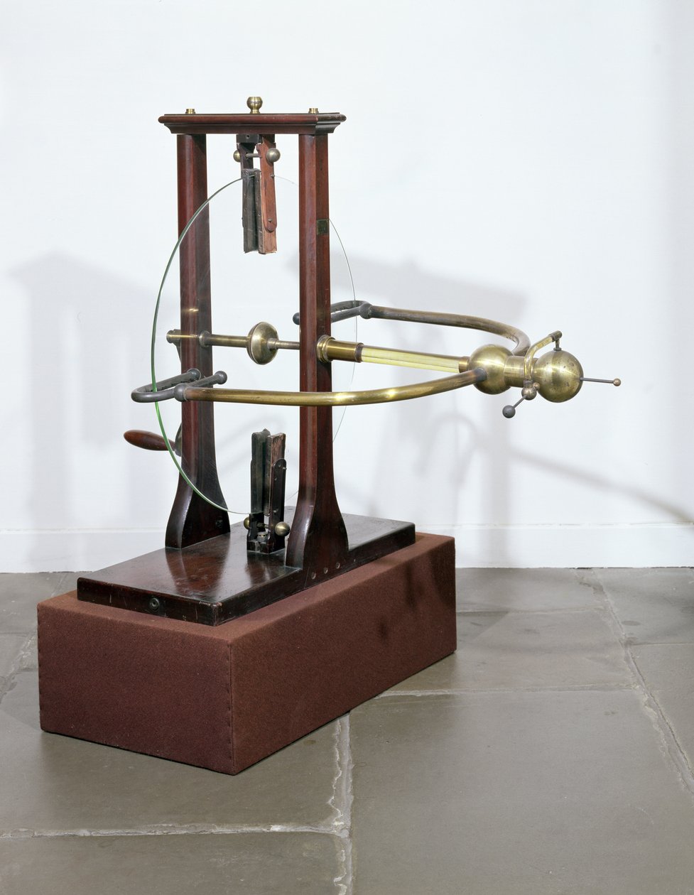Blachownica elektrostatyczna wg projektu Jana Ingenhousza (1730-99) autorstwa English School