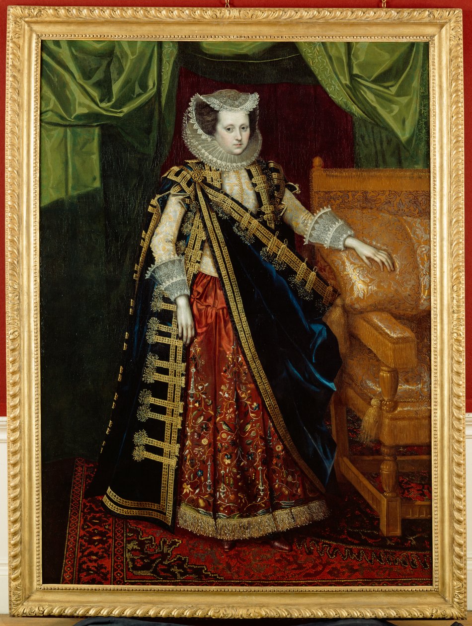 Elizabeth Home, hrabina Suffolk (olej na płótnie ( autorstwa English School