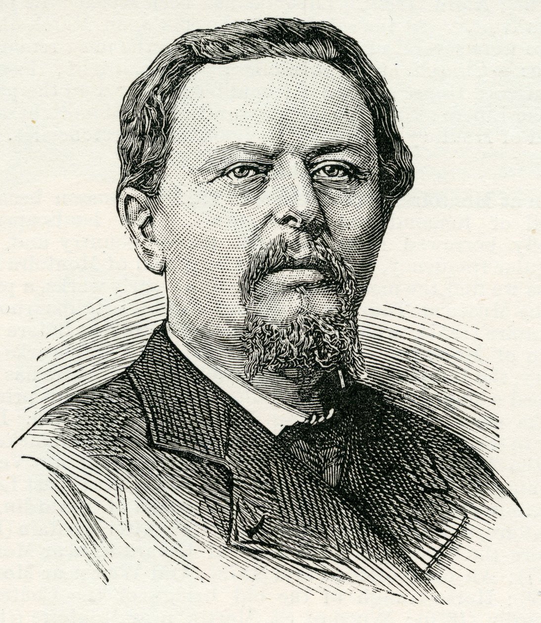 Emile Breton (1831-1902) z „Illustrated London News” maj 1884 (rycina) autorstwa English School