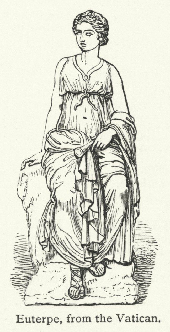 Euterpe (grawerunek) autorstwa English School