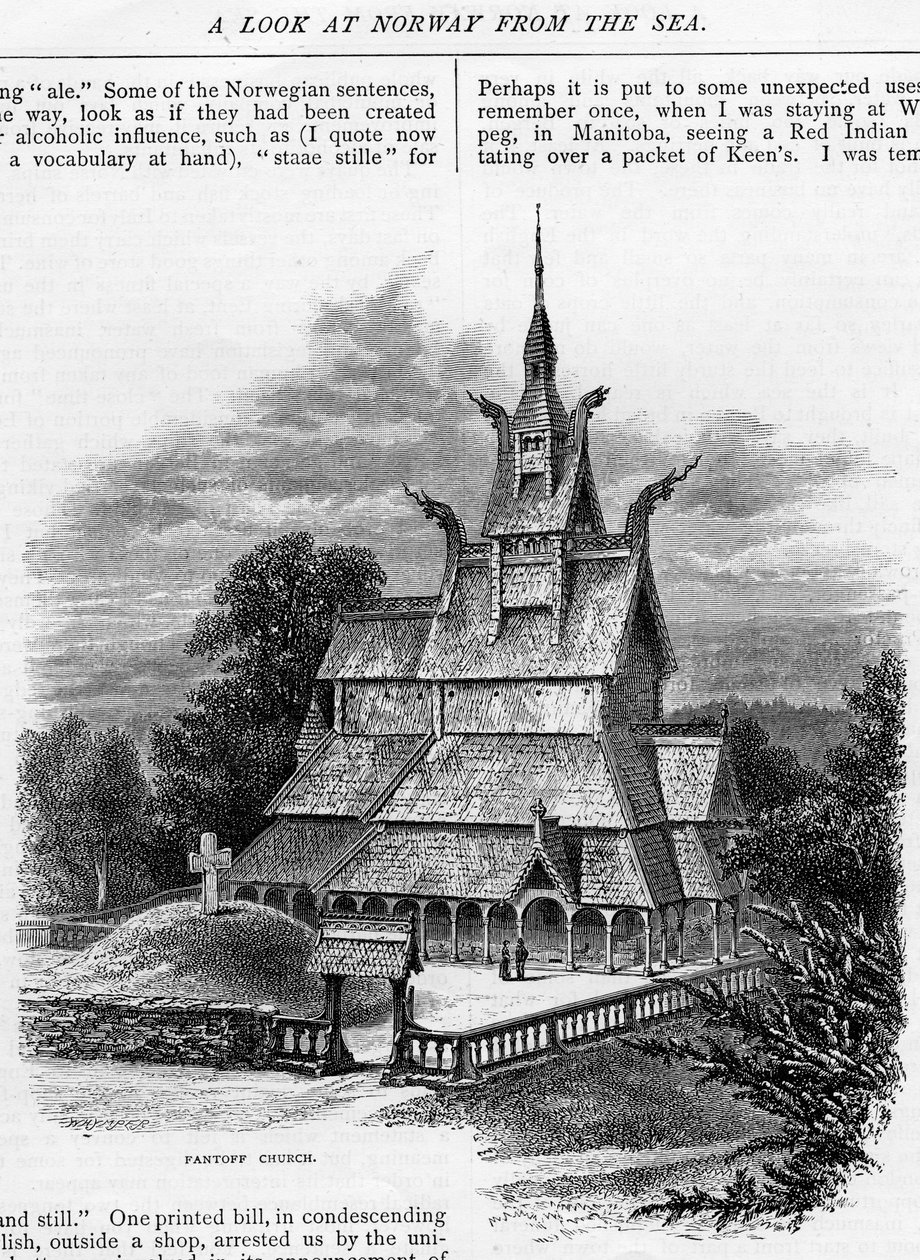 Kościół Fantoff autorstwa English School