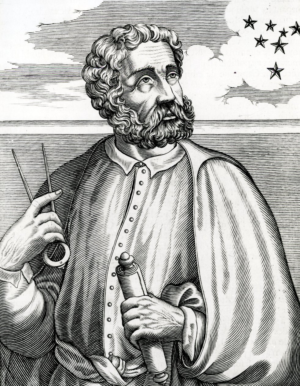Ferdynand Magellan, XIX w. autorstwa English School