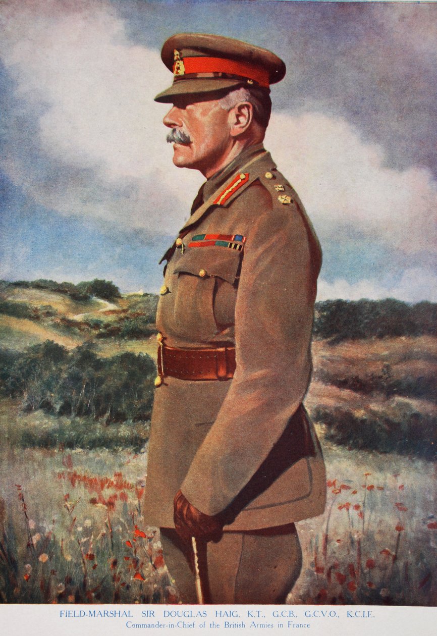 Feldmarszałek Sir Douglas Haig, 1914-19 autorstwa English School