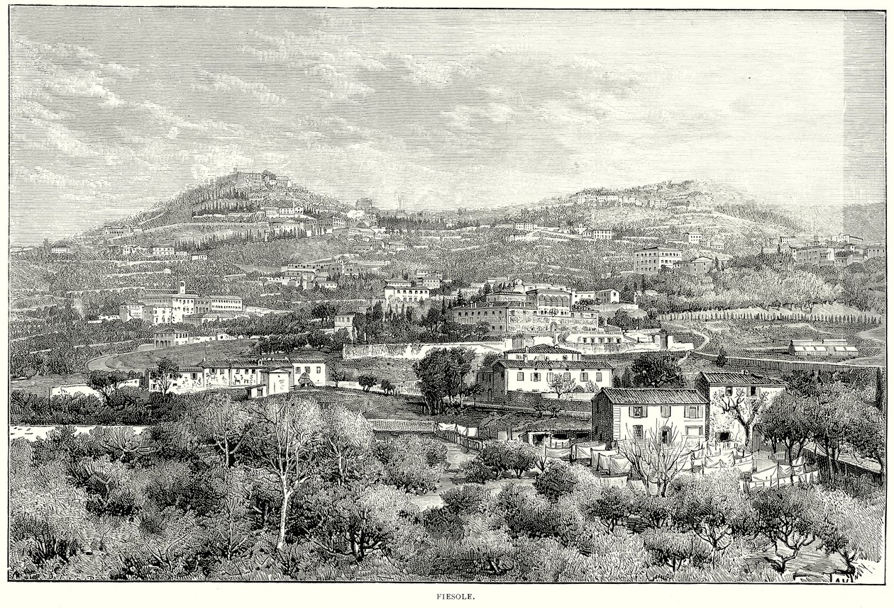Fiesole (grawerunek) autorstwa English School
