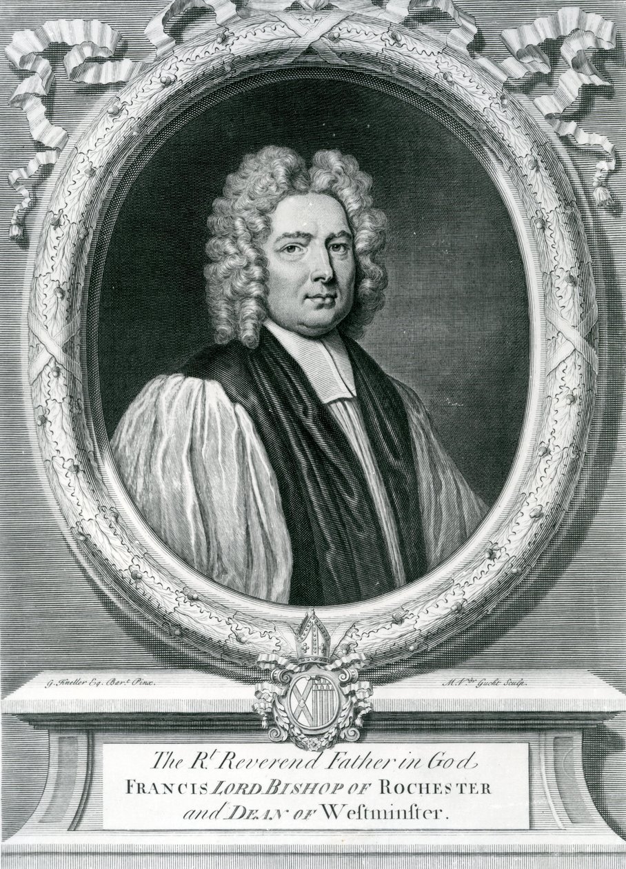 Franciszek Atterbury (1663-1732) autorstwa English School