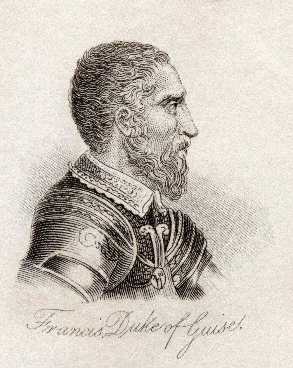 Francis II, Prince of Joinville, ze „Słownika historycznego Krabba”, opublikowanego w 1825 r. autorstwa English School