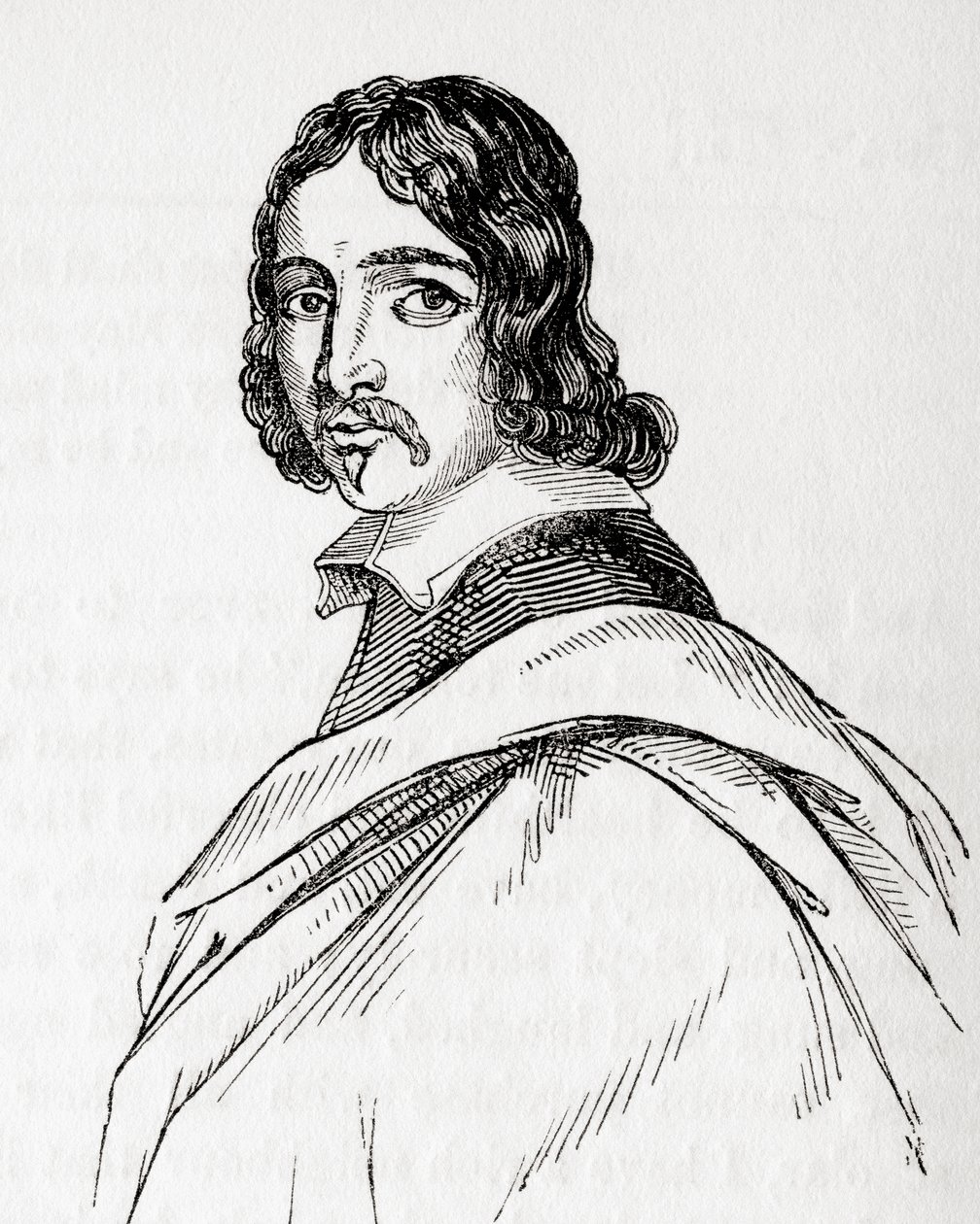 Francis Moore, brytyjski lekarz i astrolog, ze Starej Anglii: A Pictorial Museum, pub. 1847 autorstwa English School