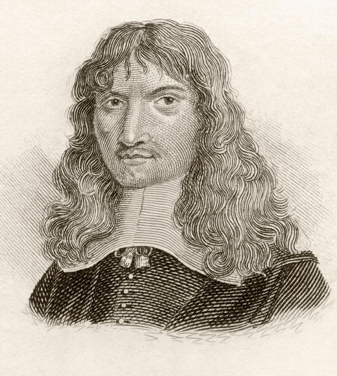 Francois Eudes de Mezeray, ze „Słownika historycznego Krabba”, opublikowanego w 1825 r. autorstwa English School