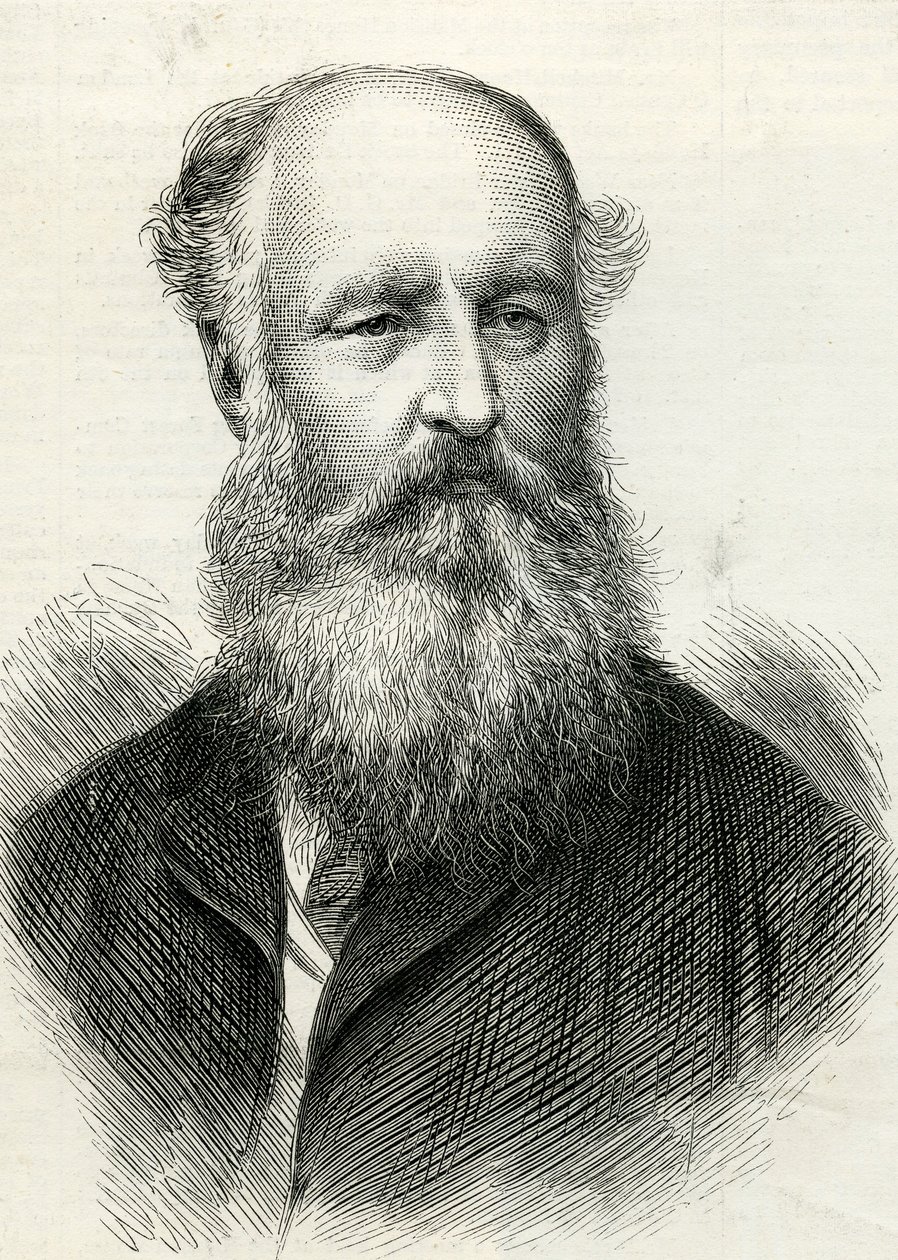 Frederick Arrow (zm. 1875) z Illustrated London News 31 lipca 1875 r autorstwa English School