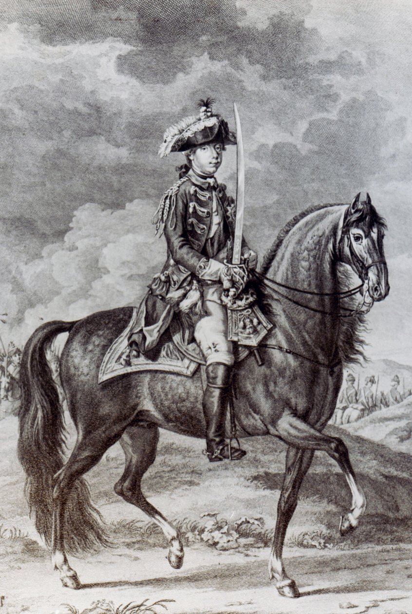 Fryderyk August, książę Yorku i Albany (1763-1827) autorstwa English School