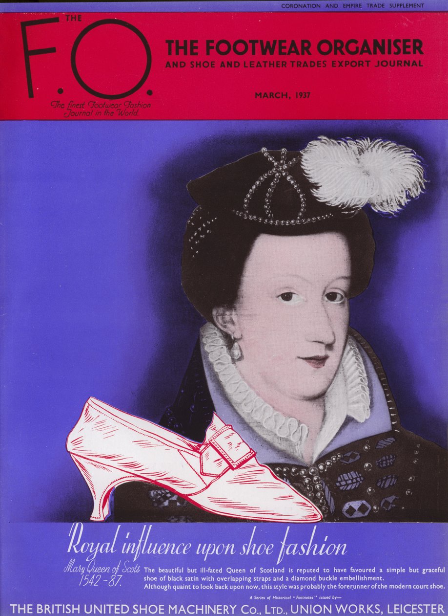 Przednia okładka The Footwear Organiser autorstwa English School
