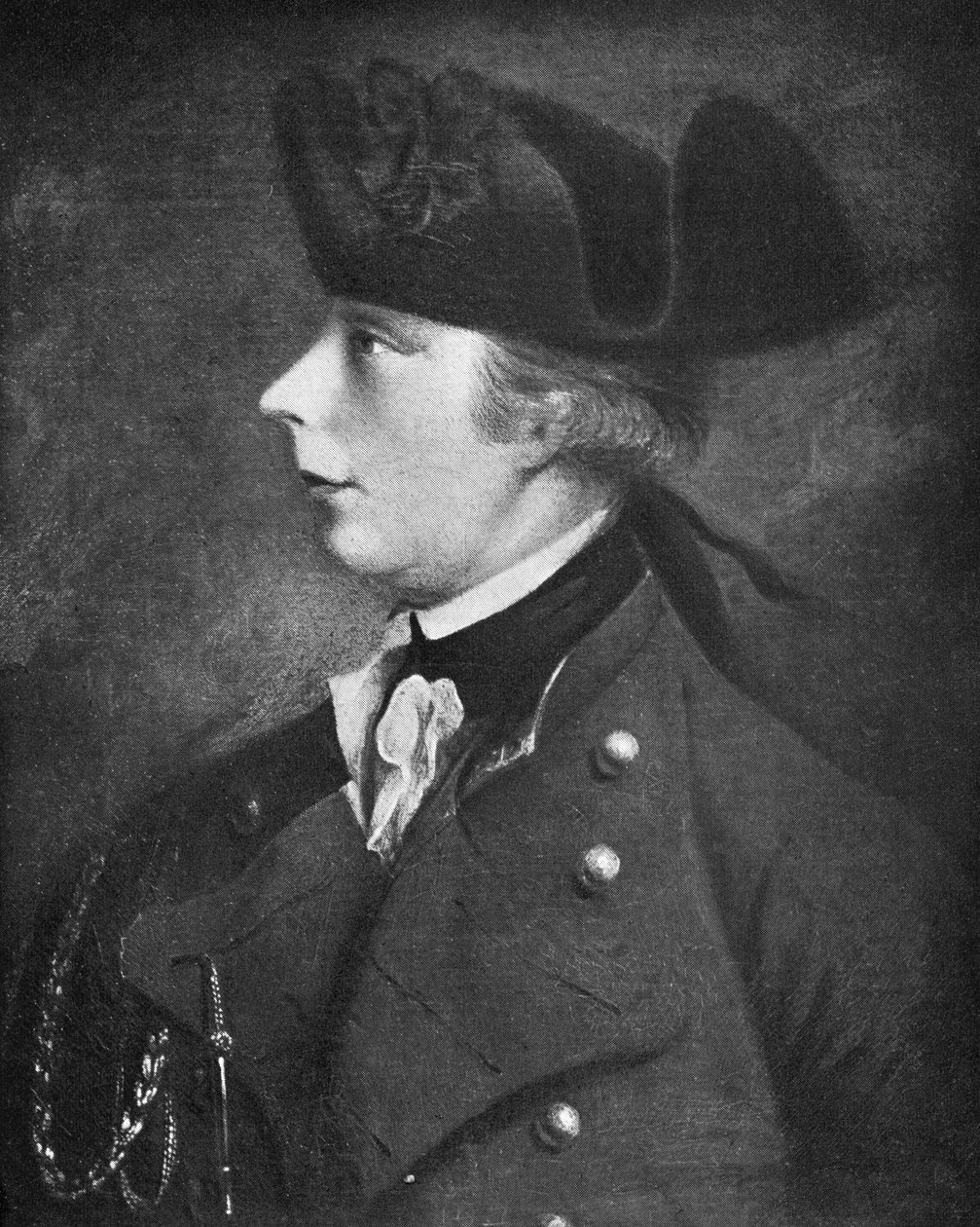 Generał James Wolfe (druk) autorstwa English School