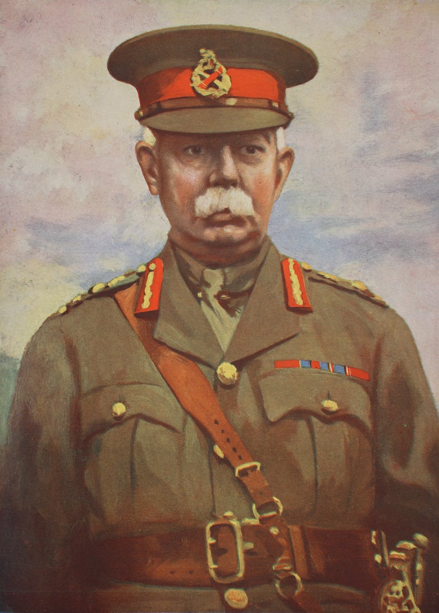 Generał Sir Herbert Charles Onslow Plumer, 1914-19 autorstwa English School
