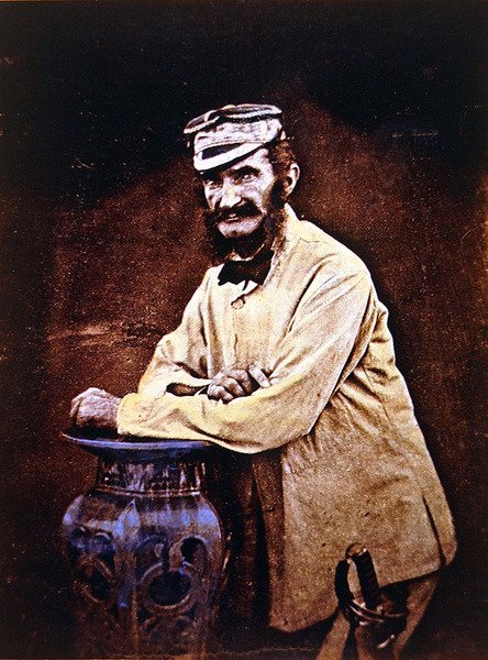 Generał Sir James Hope Grant (zdjęcie dagerotypowe) autorstwa English School