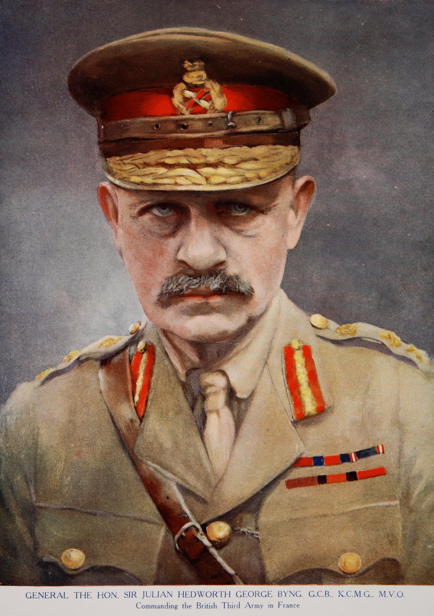 Generał Hon. Sir Julian Hedworth George Byng, 1914-19 autorstwa English School
