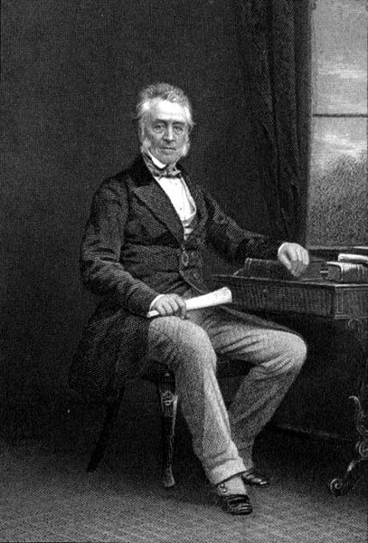 George Grote (1794-1871) (grafika) autorstwa English School