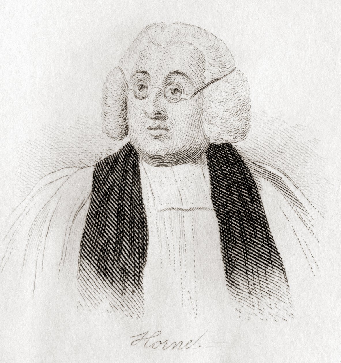 George Horne autorstwa English School