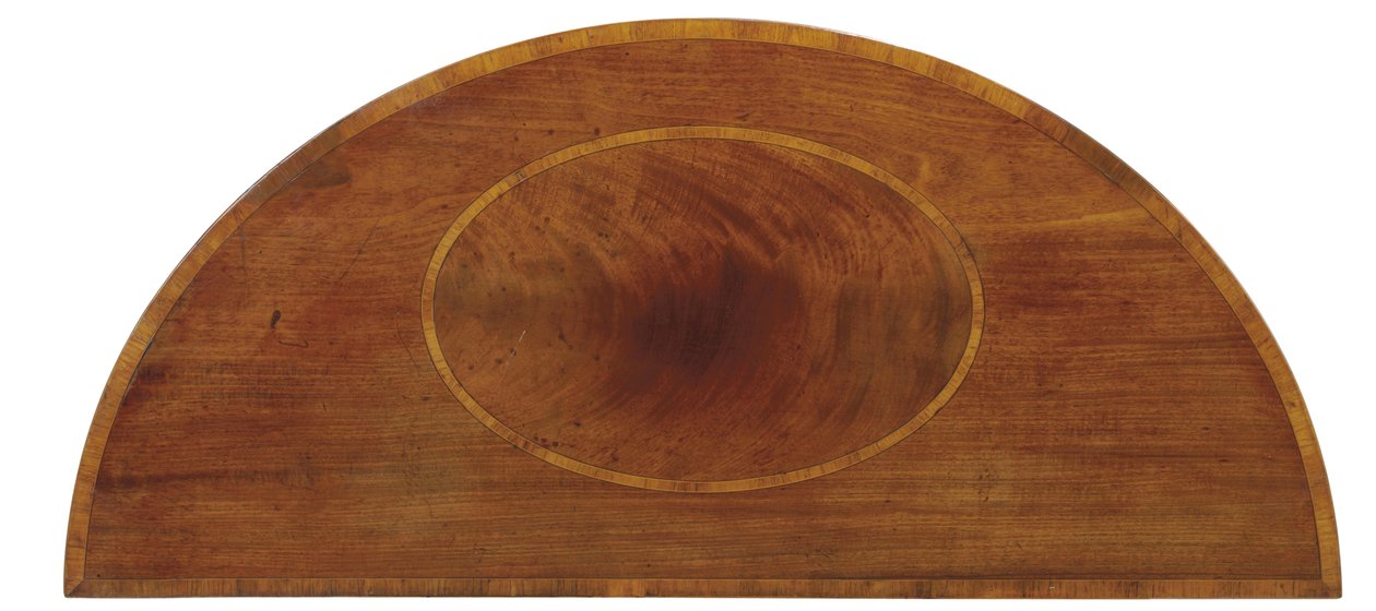 Inkrustowana szafka boczna Jerzego III, ok. 1780 (mahoń i tulipanowiec) (patrz także 441547) autorstwa English School