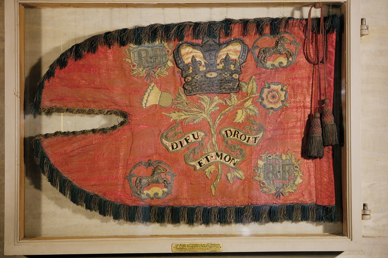 Guidon z 21. Lekkich Dragonów markiza Granby