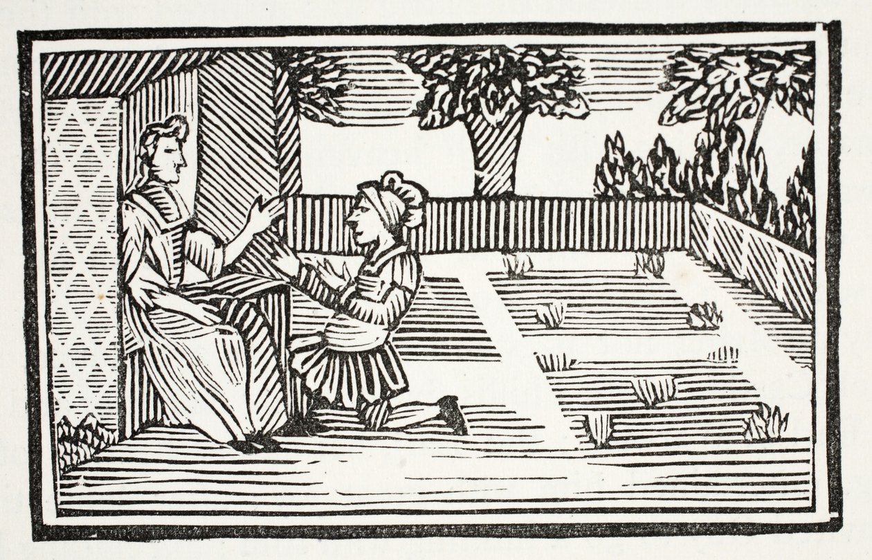Dwory dla facetów Fair Phyllis, ilustracja z rozdziałów XVIII wieku autorstwa Johna Ashtona, wyd. 1882 autorstwa English School