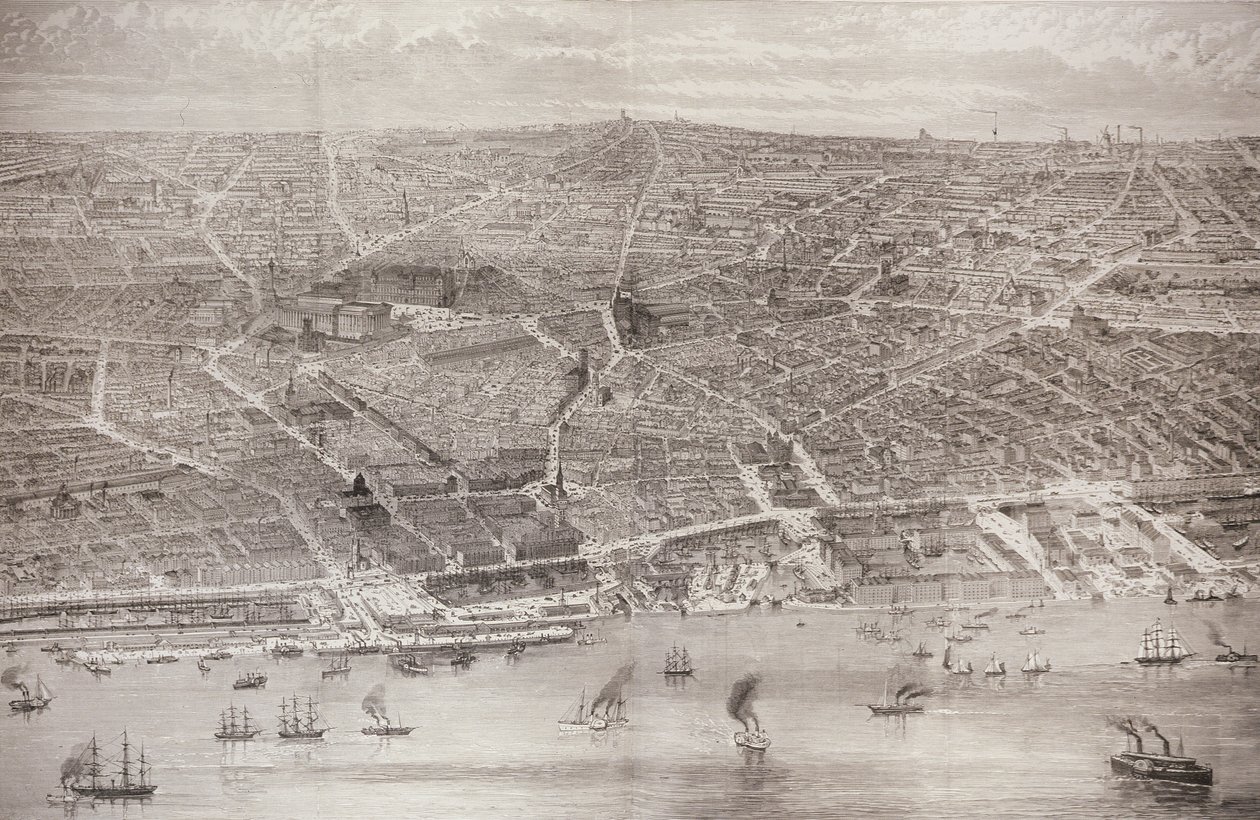 H.M. Kuter torpedowy „Grzechotnik”, z „The Illustrated London News”, 26 lutego 1887 autorstwa English School