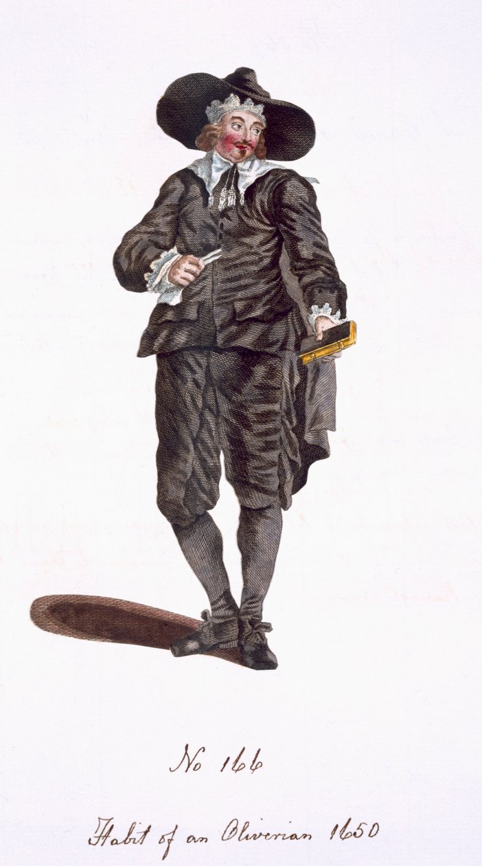 Nawyk Oliveriana, 1650 autorstwa English School