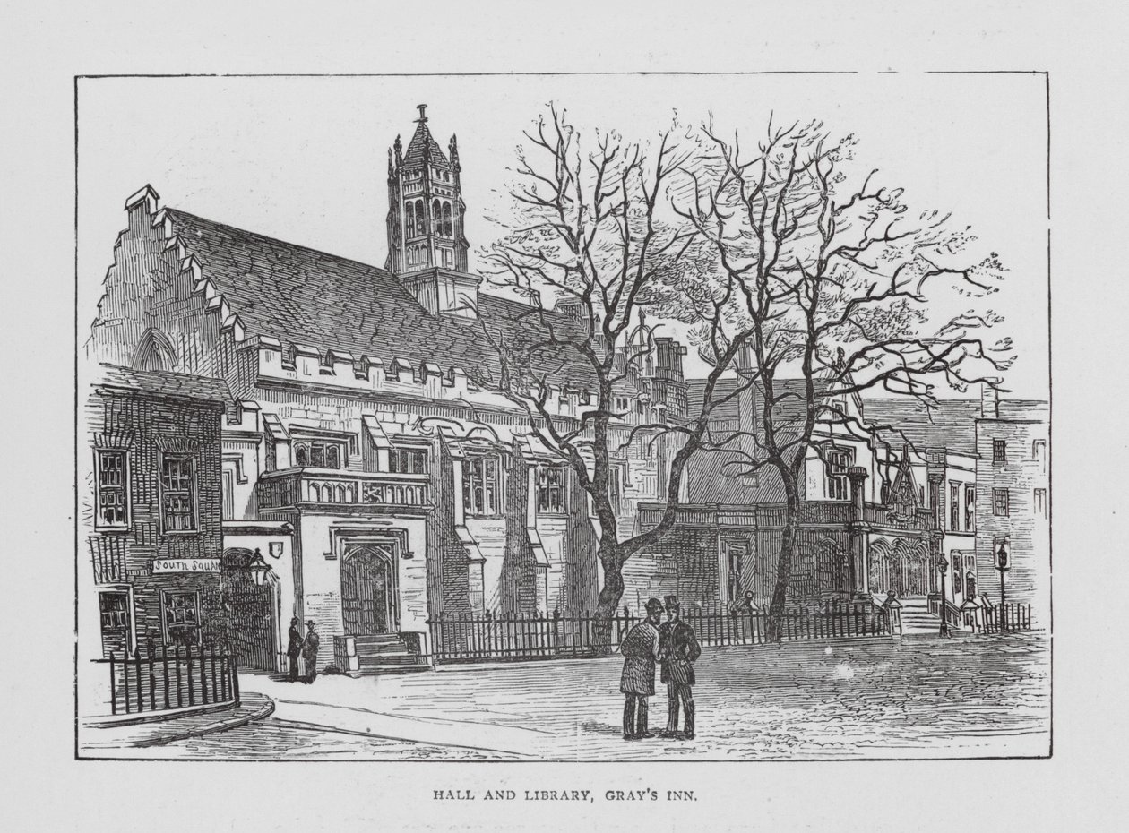 Hall i biblioteka, Gray