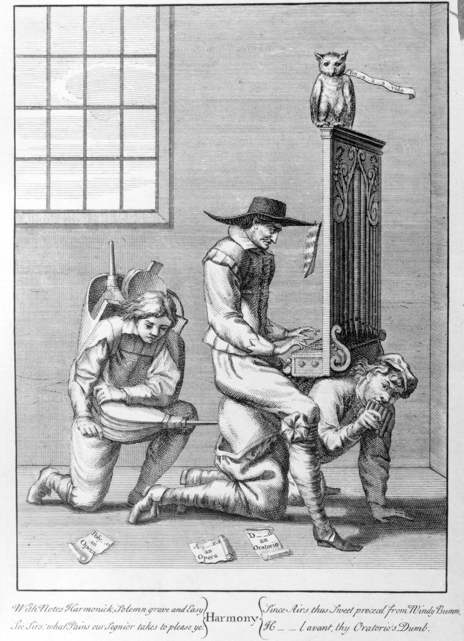 Harmonia, 1735 autorstwa English School