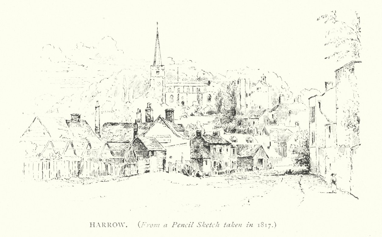 Harrow (grawerunek) autorstwa English School