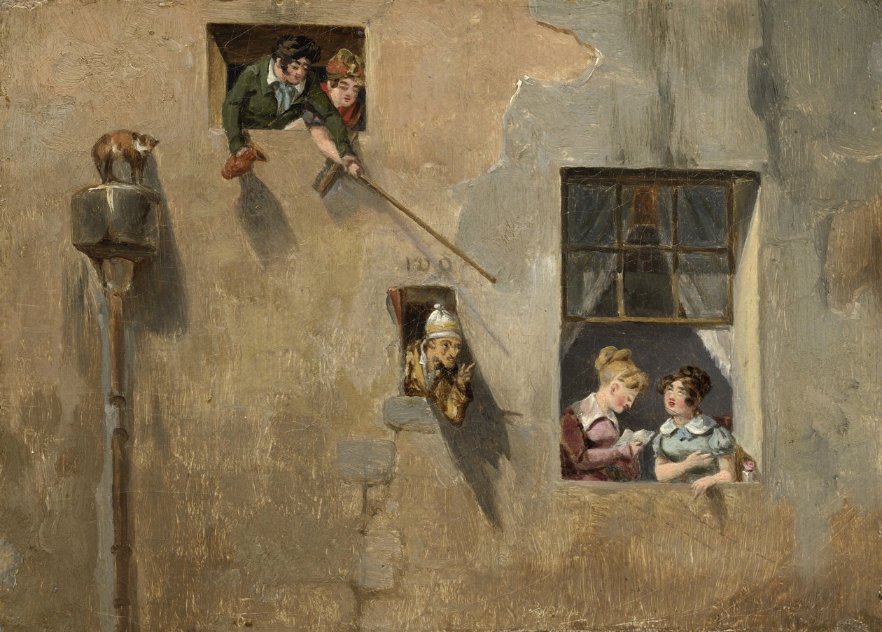 Hecklers, ok. 1800?-50 autorstwa English School