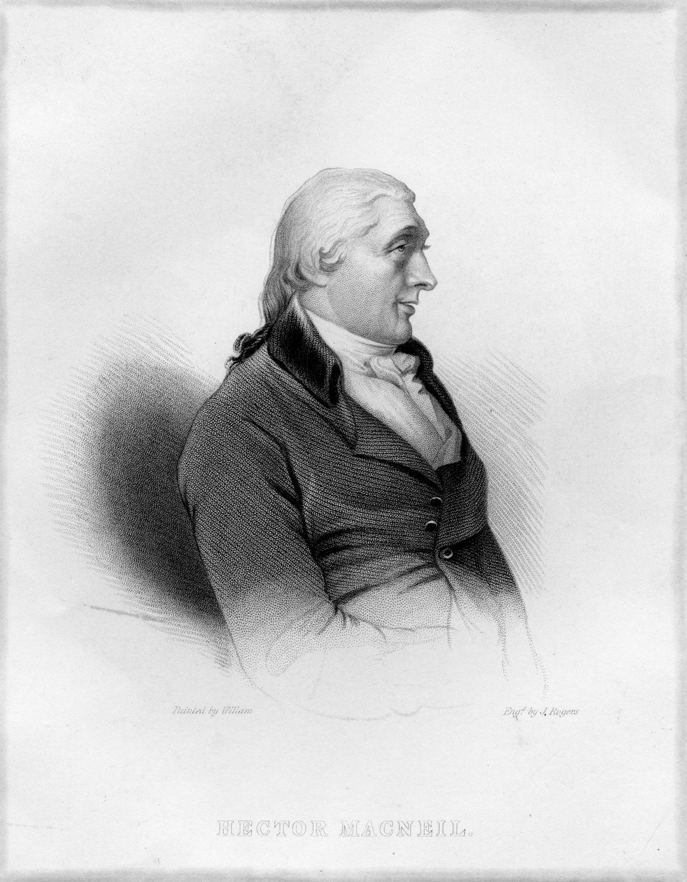 Hector Macneill, grawerowane przez Johna Rogersa autorstwa English School