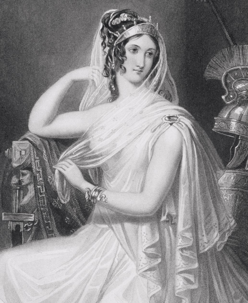 Helena z Troi, c.1845 autorstwa English School