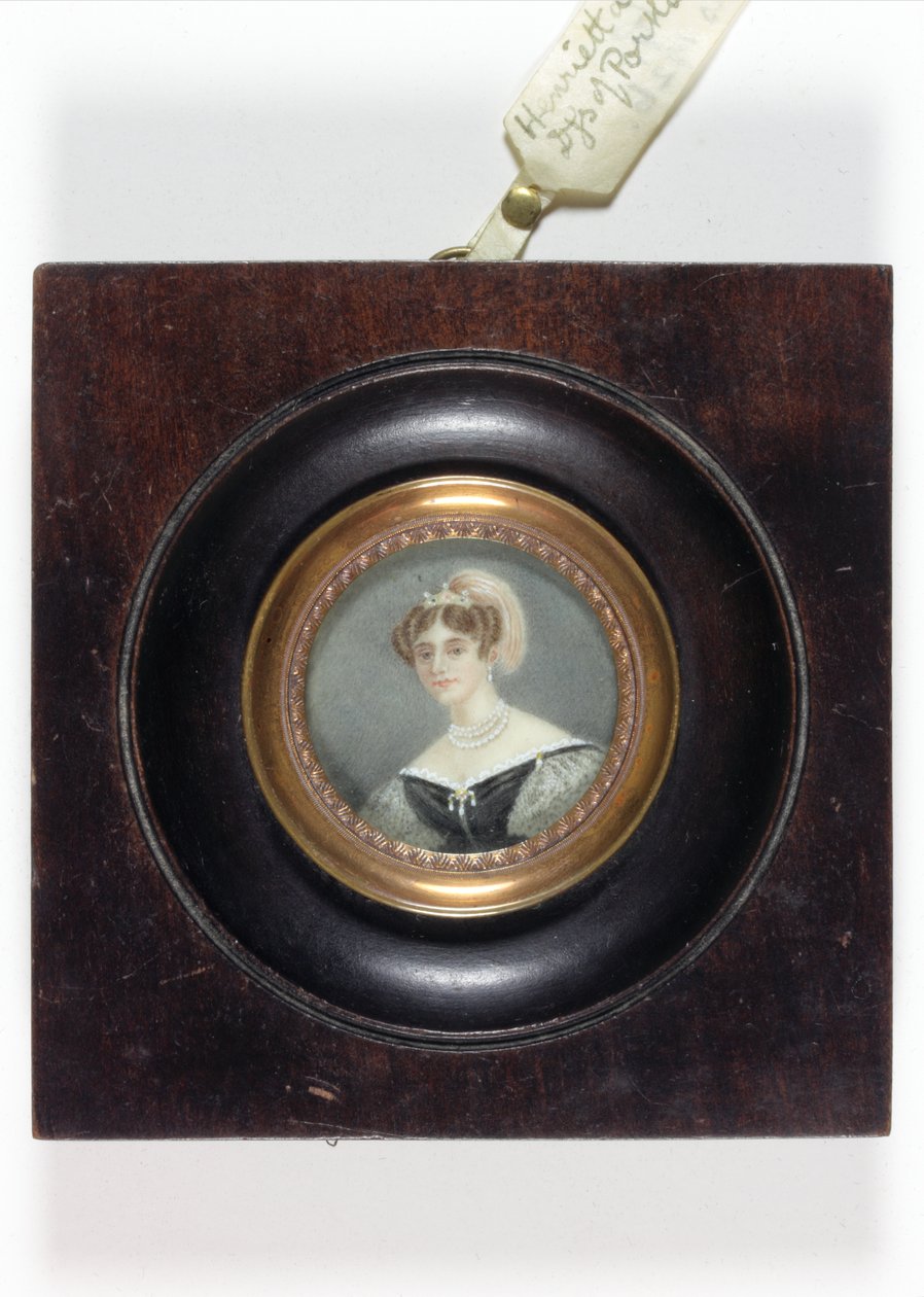 Henrietta Scott, markiza Titchfield, później księżna Portland (emalia) autorstwa English School