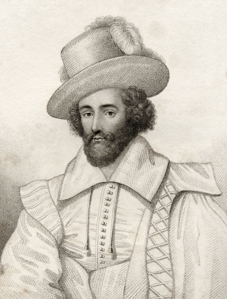 Henry Carey, ilustracja z „Katalogu autorów królewskich i szlacheckich, tom V”, wydanego w 1806 r. autorstwa English School