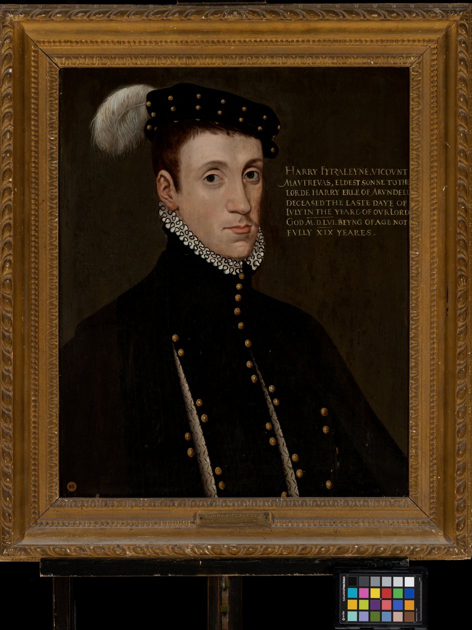 Henry Fitzalan, Lord Maltravers (1538-1556) autorstwa English School