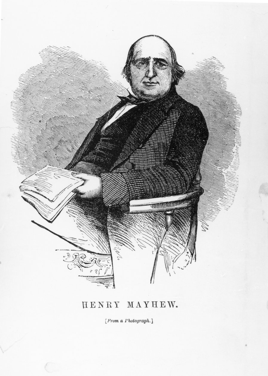 Henry Mayhew, ilustracja z „London Labor and the London Poor”, wydanie opublikowane 1861 (rycina) autorstwa English School
