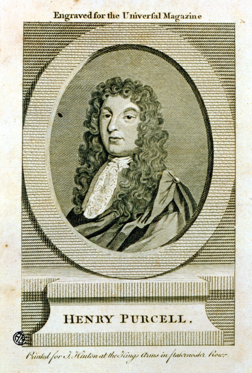 Henry Purcell (1659-1695), autorstwa English School