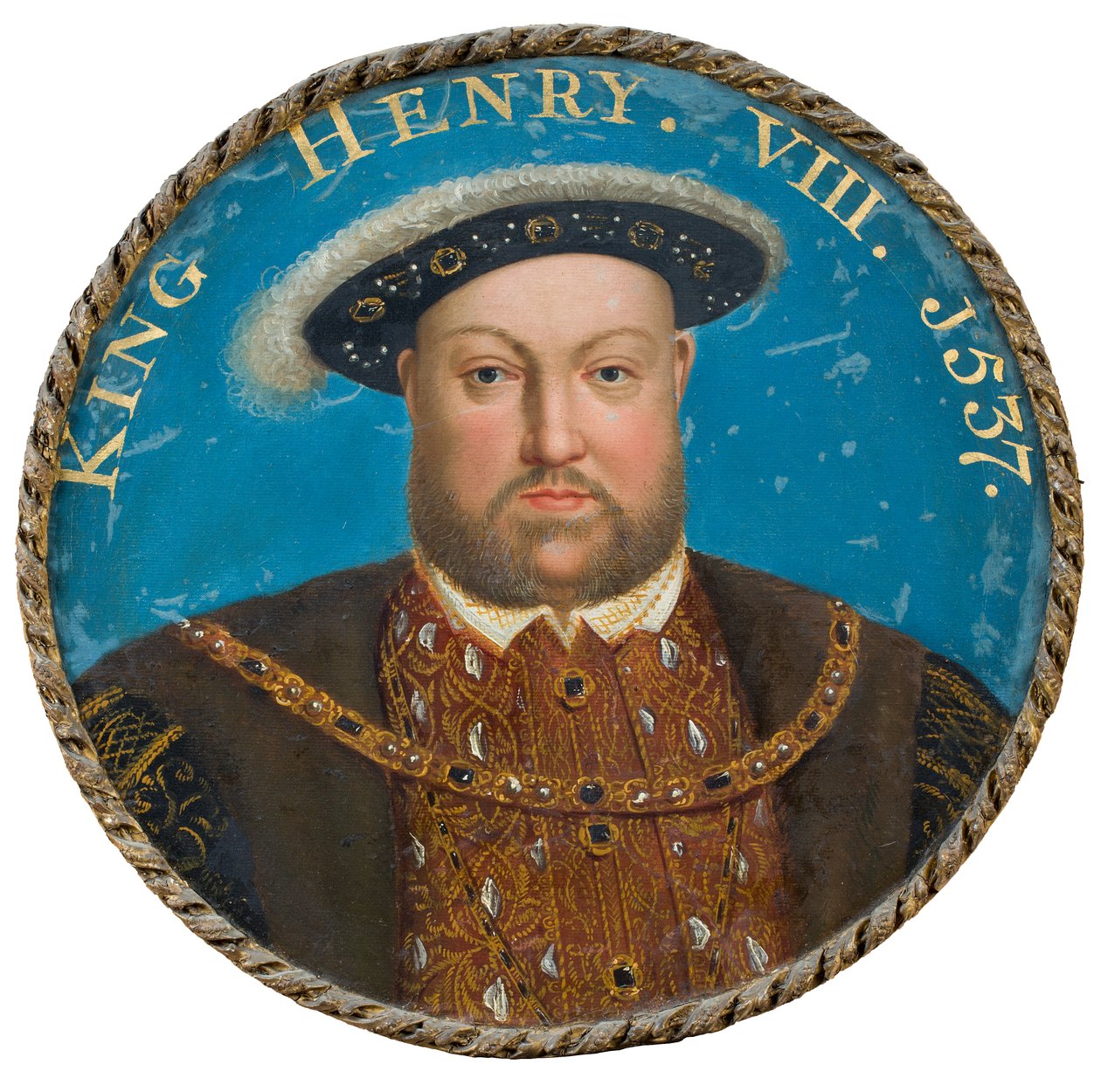 Henryk VIII, ok. 1730-70 (olej) autorstwa English School