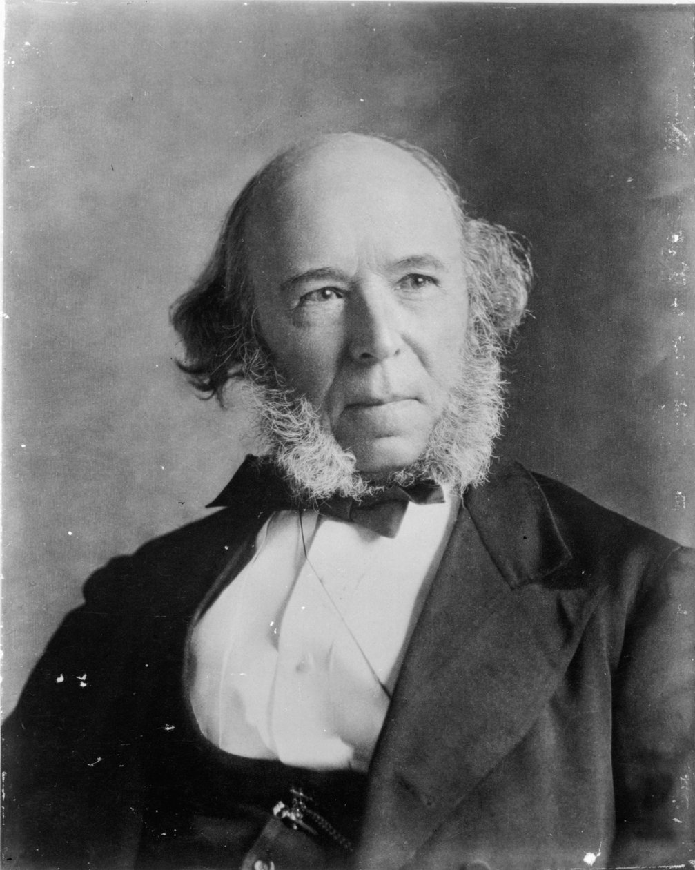 Herbert Spencer (1820-1903) autorstwa English School